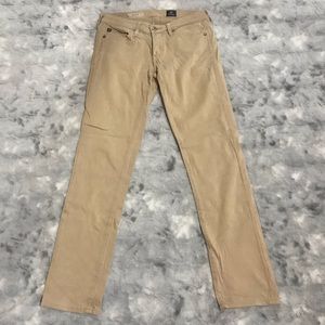 AG Adriano Goldschmied Stilt Cigarette Khaki Pants